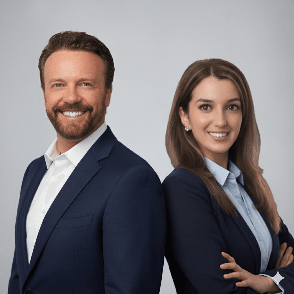 Stéphane et Imane, conseillers Agadir Living